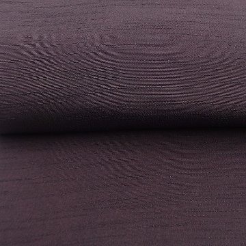 千成堂着物店 一点もの帯揚げ 「黒紅梅 × 紬糸入り」 帯揚げ ＜即日発送可＞ の画像