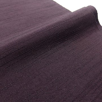 千成堂着物店 一点もの帯揚げ 「黒紅梅 × 紬糸入り」 帯揚げ ＜即日発送可＞ の画像