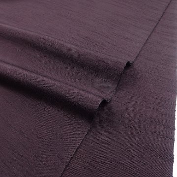 千成堂着物店 一点もの帯揚げ 「黒紅梅 × 紬糸入り」 帯揚げ ＜即日発送可＞ の画像