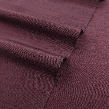 千成堂着物店 一点もの帯揚げ 「紫鳶 × 紬糸入り」 帯揚げ ＜即日発送可＞ の画像