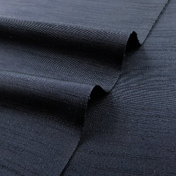 千成堂着物店 一点もの帯揚げ 「鉄紺 × 紬糸入り」 帯揚げ ＜即日発送可＞ の画像