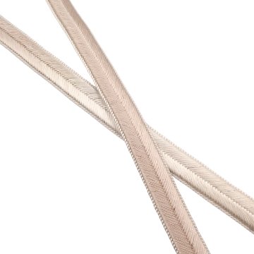 和小物さくら 帯締め 大和高麗段ぼかし 薄灰桜から白よごし（グラデーション）に銀糸＜即日発送可＞の画像