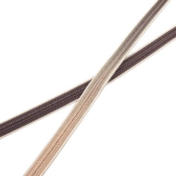 和小物さくら 帯締め 綾竹双葉ぼかし切替 江戸鼠から淡香ぼかし 切房 ＜即日発送可＞の画像