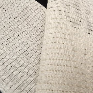 和小物さくら 半衿（半襟) 麻絽 小千谷縮 生成色 ＜即日発送可＞の画像