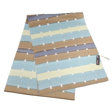 和小物さくら 帯揚げ グラデーション暈し 水色鼠と丁子茶と藤鼠＜即日発送可＞の画像