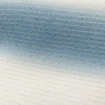 和小物さくら 五本絽三色ぼかし 夏帯揚げ 白よごしに薄縹と水色と黄緑色 ＜即日発送可＞の画像