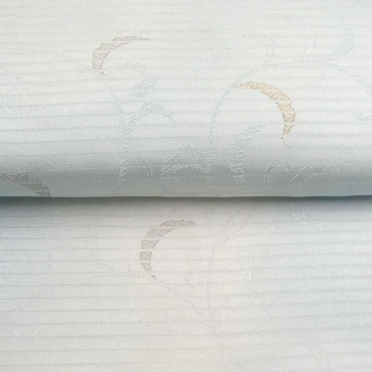 和小物さくら 帯揚げ 大唐草金銀ぼかし 藍白に金銀糸＜即日発送可＞の画像