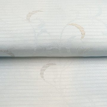 和小物さくら 帯揚げ 大唐草金銀ぼかし 藍白に金銀糸＜即日発送可＞の画像