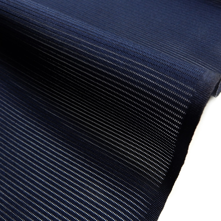 駒絽白着尺（五泉）×千成堂着物店 「三本絽の色無地」 濃紺＜お仕立て代込＞の画像