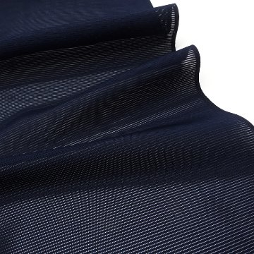駒絽白着尺（五泉）×千成堂着物店 「三本絽の色無地」 濃紺＜お仕立て代込＞の画像
