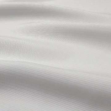 ＜お仕立て代込＞駒絽白着尺（五泉）×千成堂着物店 「三本絽の色無地」 銀鼠（グレー系）の画像