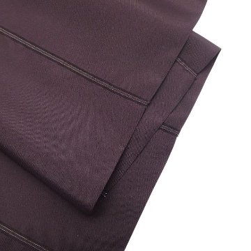 ＜お仕立て代込＞洛風林 「しじら織のコート地（撥水加工済み）」 （273）濃紫に銀糸 コート ちりよけ 道中着にの画像