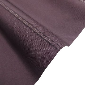 ＜お仕立て代込＞洛風林 「しじら織のコート地（撥水加工済み）」 （273）濃紫に銀糸 コート ちりよけ 道中着にの画像