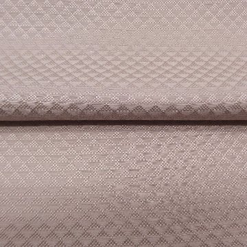 京都丹後の機屋×千成堂着物店 1点もの帯揚げ 「鱗×銀節糸」 濃灰桜色×銀＜即日発送可＞ の画像