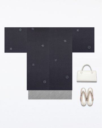 勝山さと子×和小物さくら 草履 「ハンプ×帯地」 千成堂別注 白生成 Lサイズ の画像