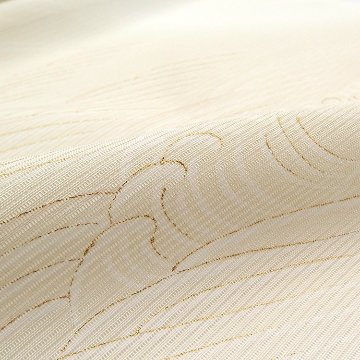 ＜お仕立て代込＞吉澤 「波頭」 千成堂別注 友禅の付下げ 絽 夏きもの 胡粉色の画像