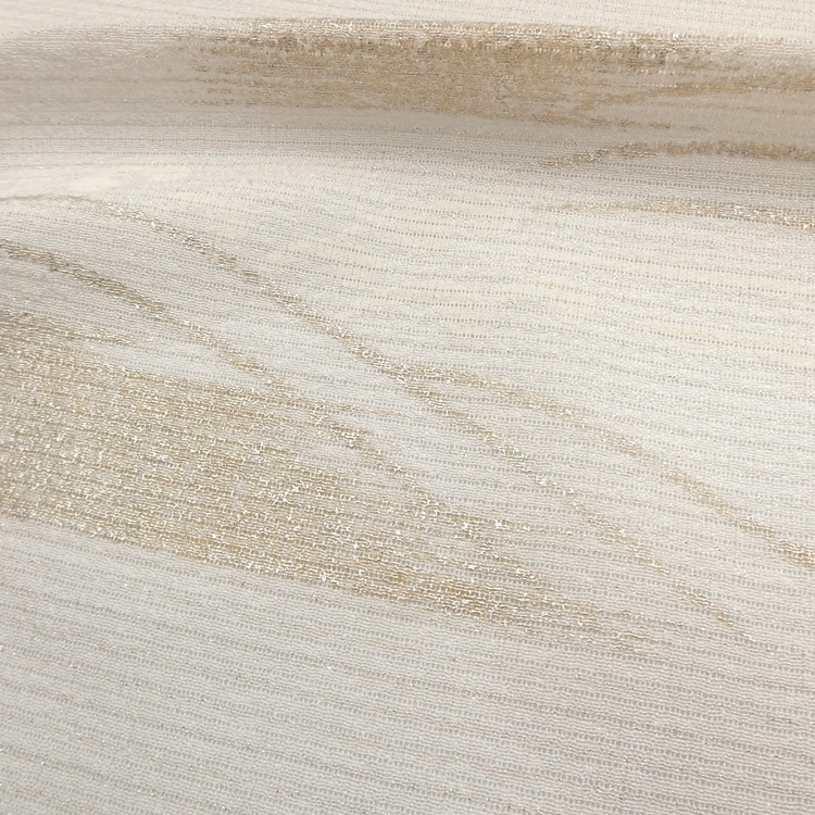 和小物さくら 夏帯揚げ 五本絽流水ぼかし友禅 素色＜即日発送可＞の画像