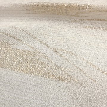 和小物さくら 夏帯揚げ 五本絽流水ぼかし友禅 素色＜即日発送可＞の画像
