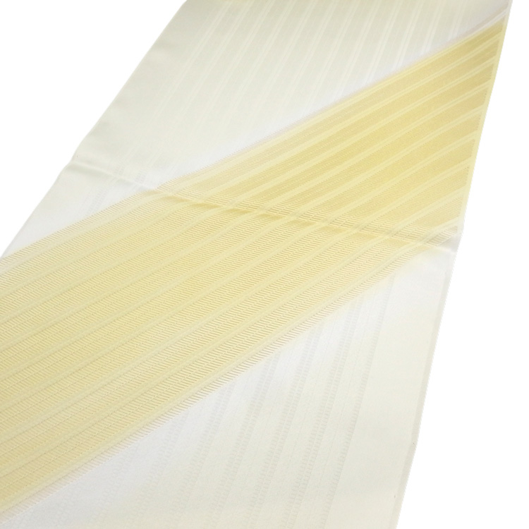 和小物さくら 帯揚げ 金糸斜めぼかし 淡黄＜即日発送可＞の画像