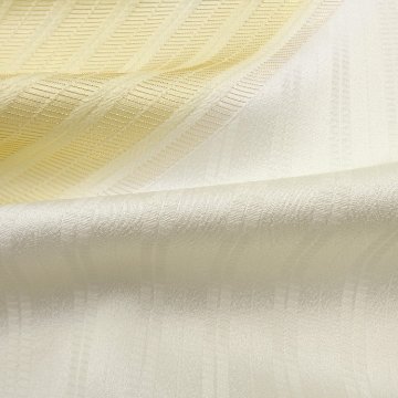 和小物さくら 帯揚げ 金糸斜めぼかし 淡黄＜即日発送可＞の画像