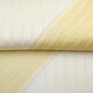 和小物さくら 帯揚げ 金糸斜めぼかし 淡黄＜即日発送可＞の画像