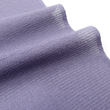 千成堂着物店 帯揚げ 「紫鼠 × 絽」 夏帯揚げ ＜即日発送可＞ の画像