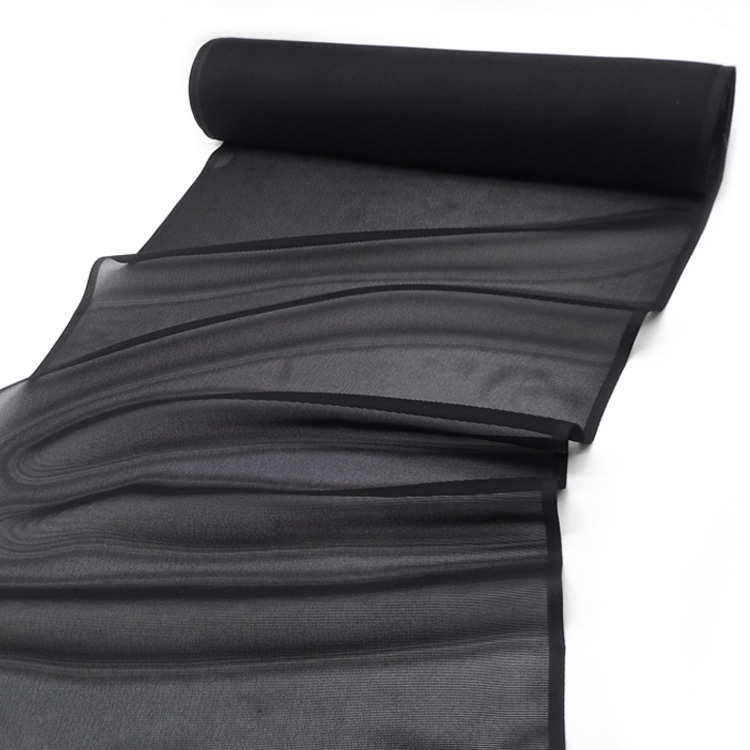 京都丹後の機屋×千成堂着物店 「丹後本紗 一尺一寸（広幅）羽尺」 3シーズンコート ちりよけ 道中着に / 墨黒＜お仕立て代込＞の画像