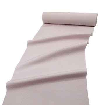 ＜お仕立て代込＞京都丹後の機屋×千成堂着物店 「野蚕白着尺 菱」 灰桜（やや青みのある灰ピンク系・色無地） の画像
