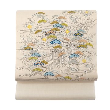 お仕立て代込＞有松鳴海絞 「折縫い・竜巻絞り×博多織」 八寸