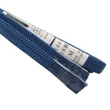 衿秀 帯締め 三分紐 薄縹 ＜即日発送可＞の画像