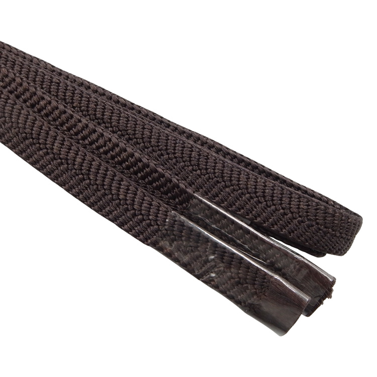 衿秀 帯締め 三分紐 江戸茶 ＜即日発送可＞の画像