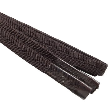 衿秀 帯締め 三分紐 江戸茶 ＜即日発送可＞の画像