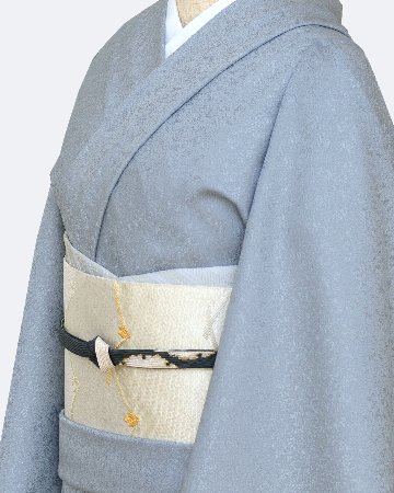 渡敬 帯締め 高麗片胴雪輪撚房 墨色・金糸＜即日発送可＞の画像