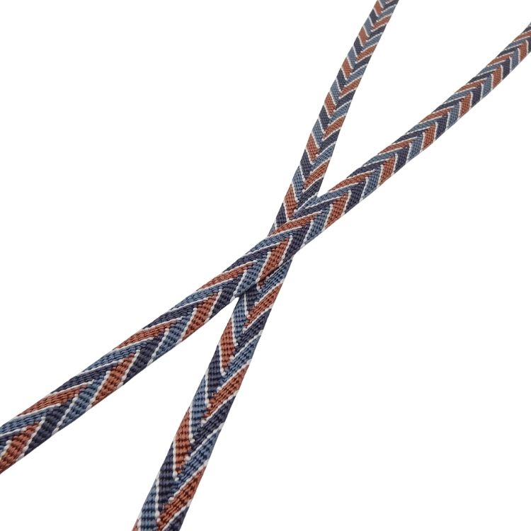 渡敬 帯締め 笹波三色木葉撚房(笹浪) 白・青鼠・鉄紺・灰赤茶＜即日発送可＞の画像