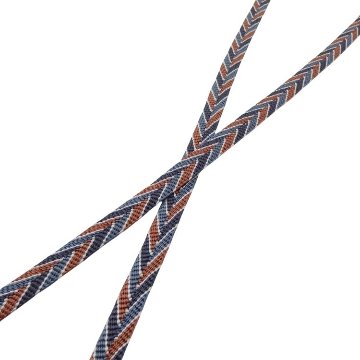 渡敬 帯締め 笹波三色木葉撚房(笹浪) 白・青鼠・鉄紺・灰赤茶＜即日発送可＞の画像