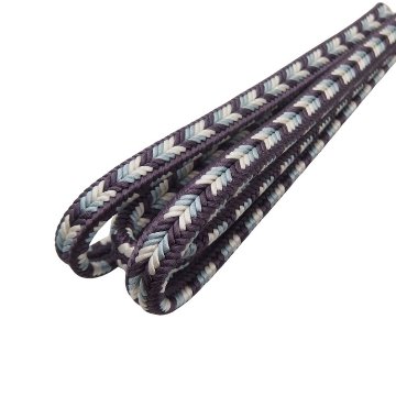 渡敬 帯締め 新ゆるぎ矢柄撚房 灰紫・灰青＜即日発送可＞の画像