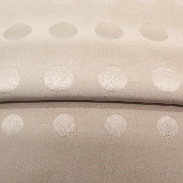 渡敬 帯揚げ ドット大小無地 丹後ちりめん 灰桜色 ＜即日発送可＞の画像