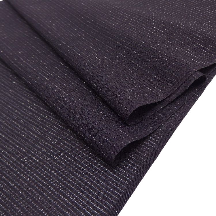 千成堂着物店 帯揚げ 「灰紫 × 絽（銀通し）」 夏帯揚げ ＜即日発送可＞ の画像