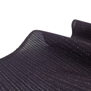 千成堂着物店 帯揚げ 「灰紫 × 絽（銀通し）」 夏帯揚げ ＜即日発送可＞ の画像