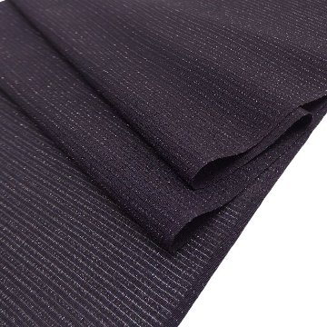 千成堂着物店 帯揚げ 「灰紫 × 絽（銀通し）」 夏帯揚げ ＜即日発送可＞ の画像