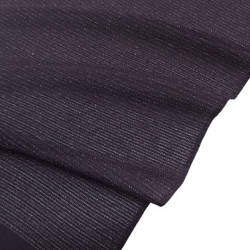 千成堂着物店 帯揚げ 「灰紫 × 絽（銀通し）」 夏帯揚げ ＜即日発送可＞ の画像