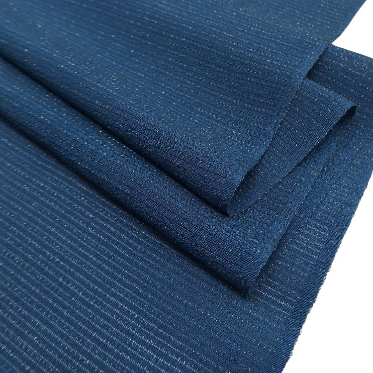 千成堂着物店 帯揚げ 「縹色（はなだいろ・灰青系）× 絽（銀通し）」 夏帯揚げ ＜即日発送可＞ の画像