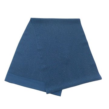 千成堂着物店 帯揚げ 「縹色（はなだいろ・灰青系）× 絽（銀通し）」 夏帯揚げ ＜即日発送可＞ の画像