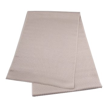 京都丹後の機屋×千成堂着物店 一点もの帯揚げ 「鱗×銀節糸」 薄灰桜色×銀＜即日発送可＞ の画像