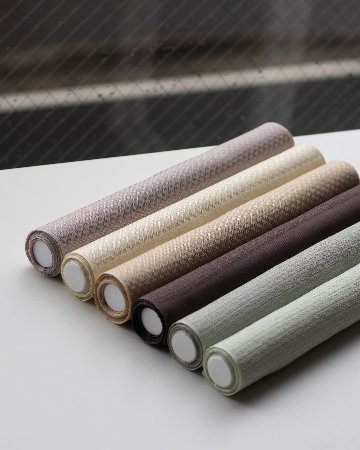 京都丹後の機屋×千成堂着物店 一点もの帯揚げ 「唐草×銀節糸」 焦げ茶×銀＜即日発送可＞ の画像