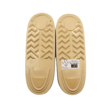 衿秀 雨草履 エナメル Mサイズ 白梅鼠の画像