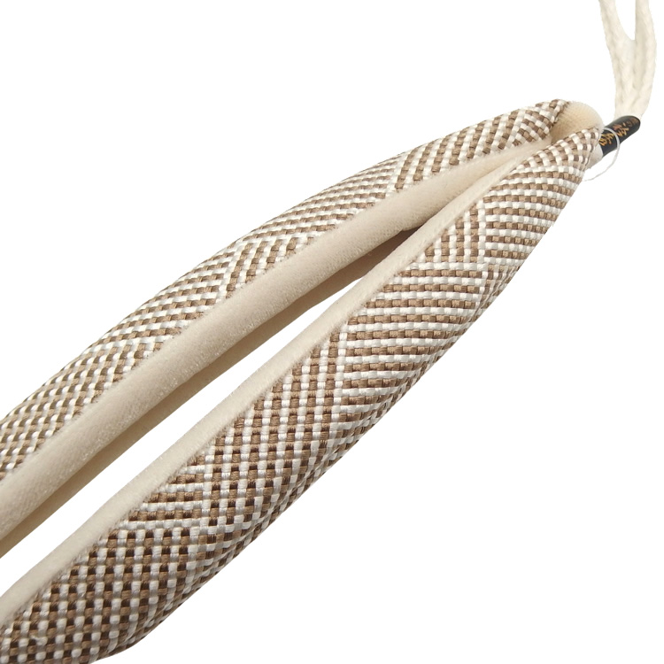 衿秀 鼻緒 組紐 亜麻色の画像