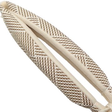 衿秀 鼻緒 組紐 亜麻色の画像