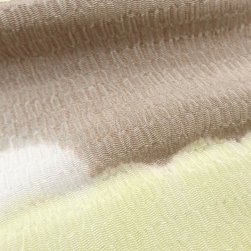 衿秀 帯揚げ 雲 うずら縮緬 茶鼠 ＜即日発送可＞の画像