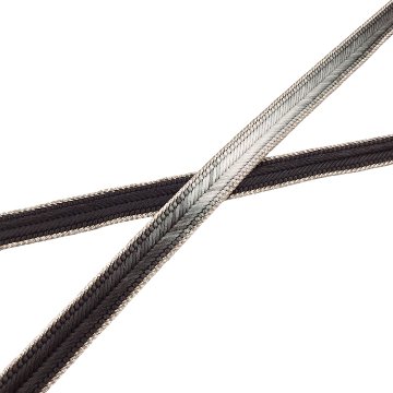 和小物さくら 帯締め 綾竹大和銀耳ぼかし 撚房 黒茶 ＜即日発送可＞の画像